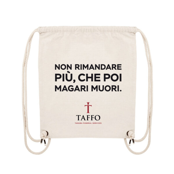 GYM BAG NON RIMANDARE natural