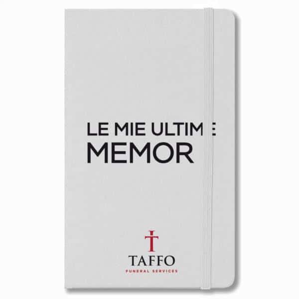 Note book le mie ultime memor white