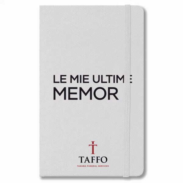NOTE BOOK LE MIE ULTIME MEMOR white