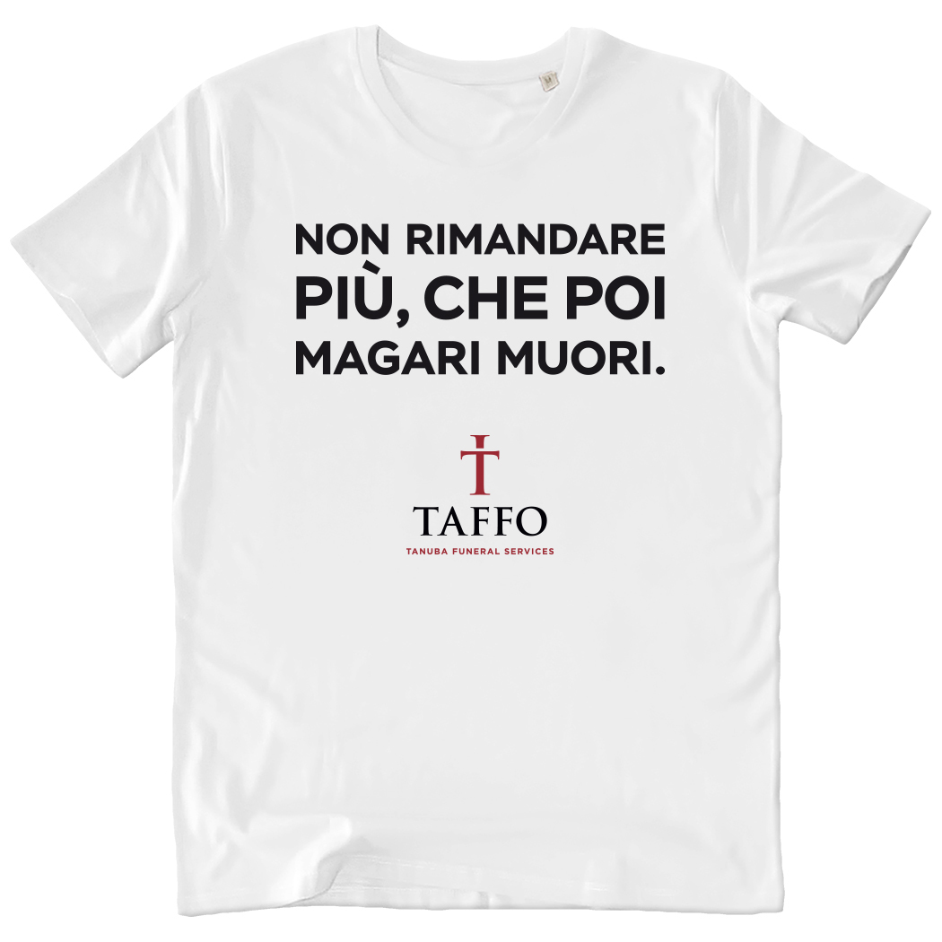 T-SHIRT UNISEX - NON RIMANDARE white T SHIRT UNISEX NON RIMANDARE white
