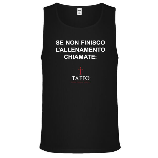 CANOTTA SE NON FINISCO L'ALLENAMENTO black